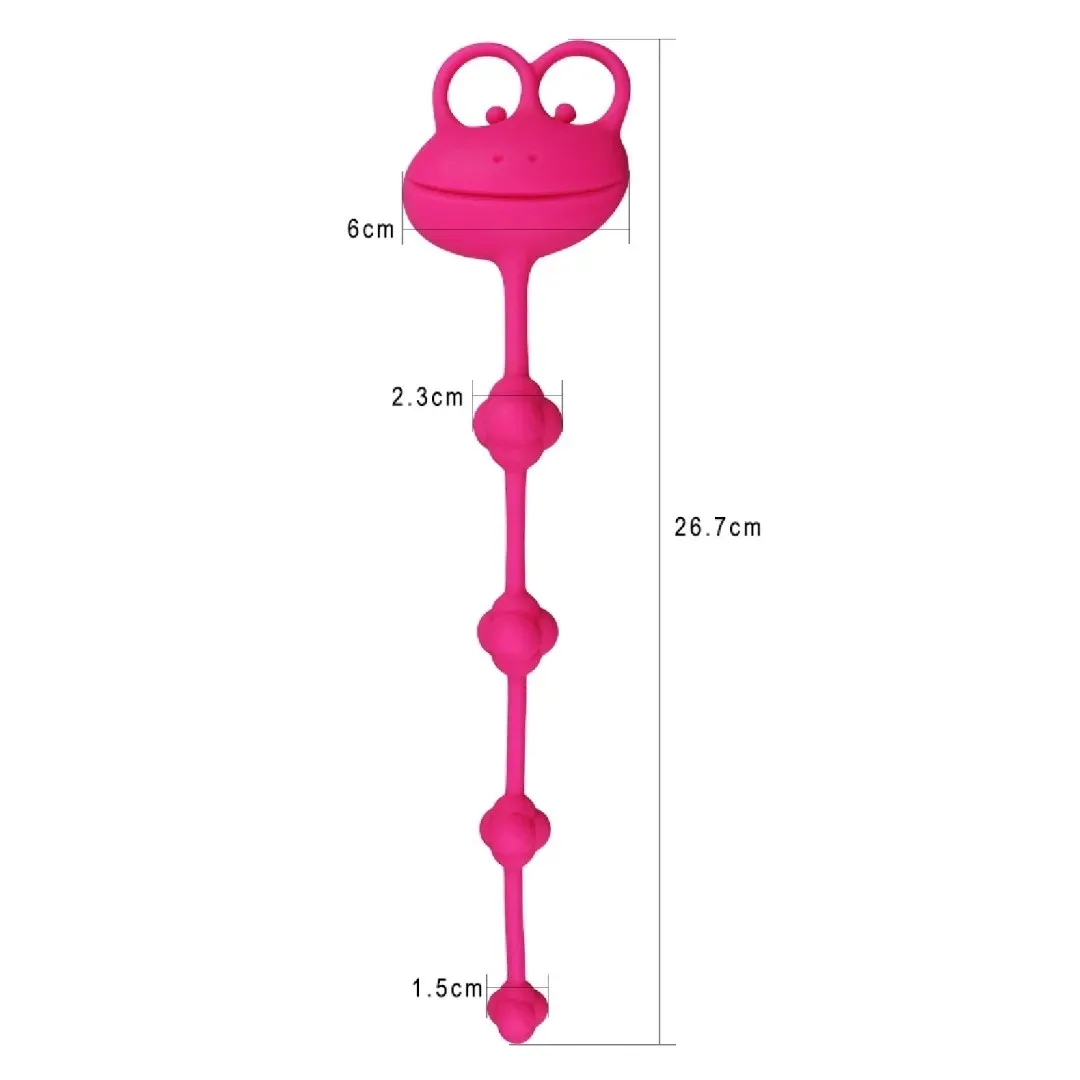 10-silicone-frog-anal-beads