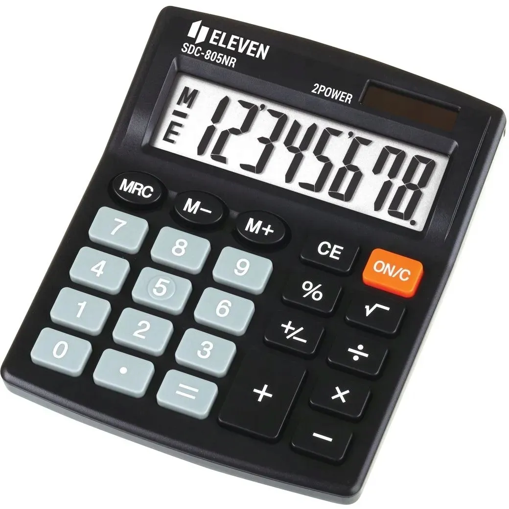 kalkulator-biurowy-eleven-sdc805nr-eleven