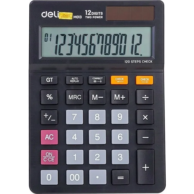 kalkulator-deli-m01320-czarny-deli