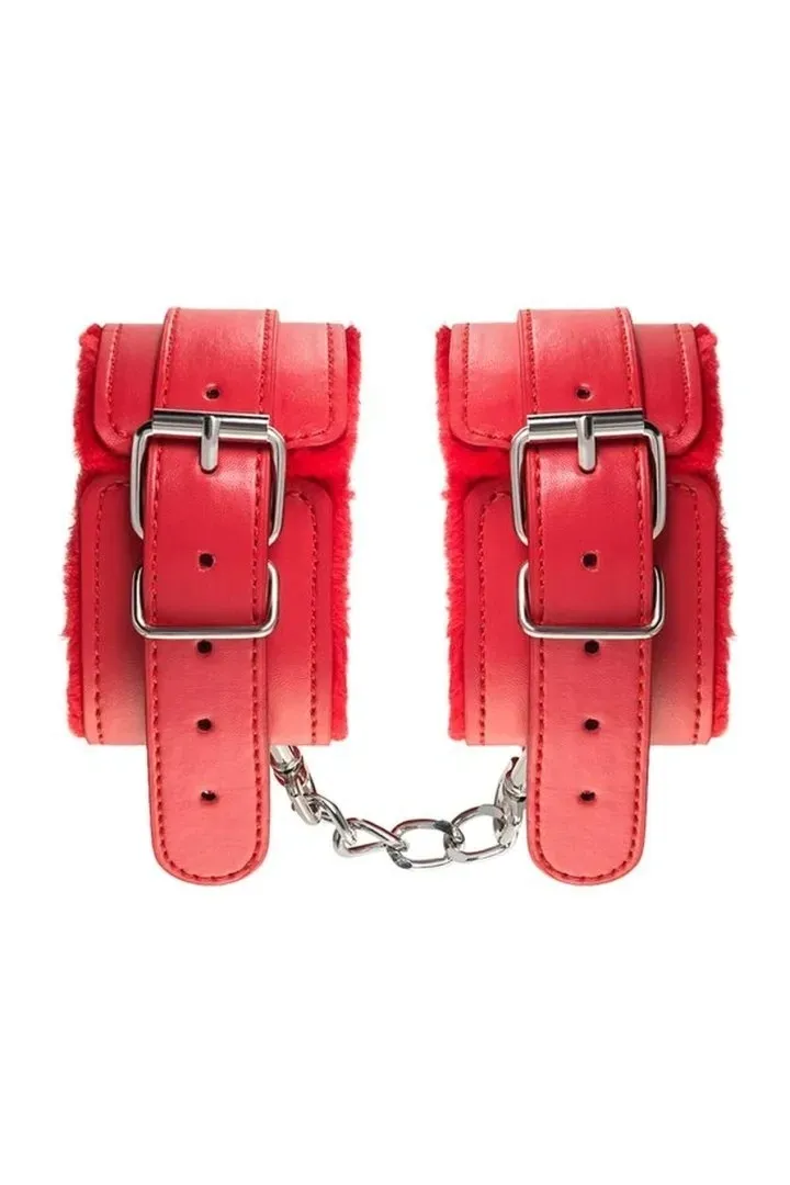 anonymo-handcuffs-pu-leather-red-27-cm