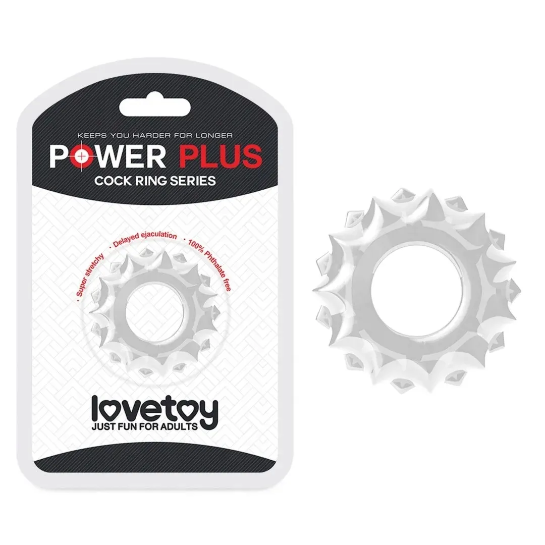power-plus-cockring-clear