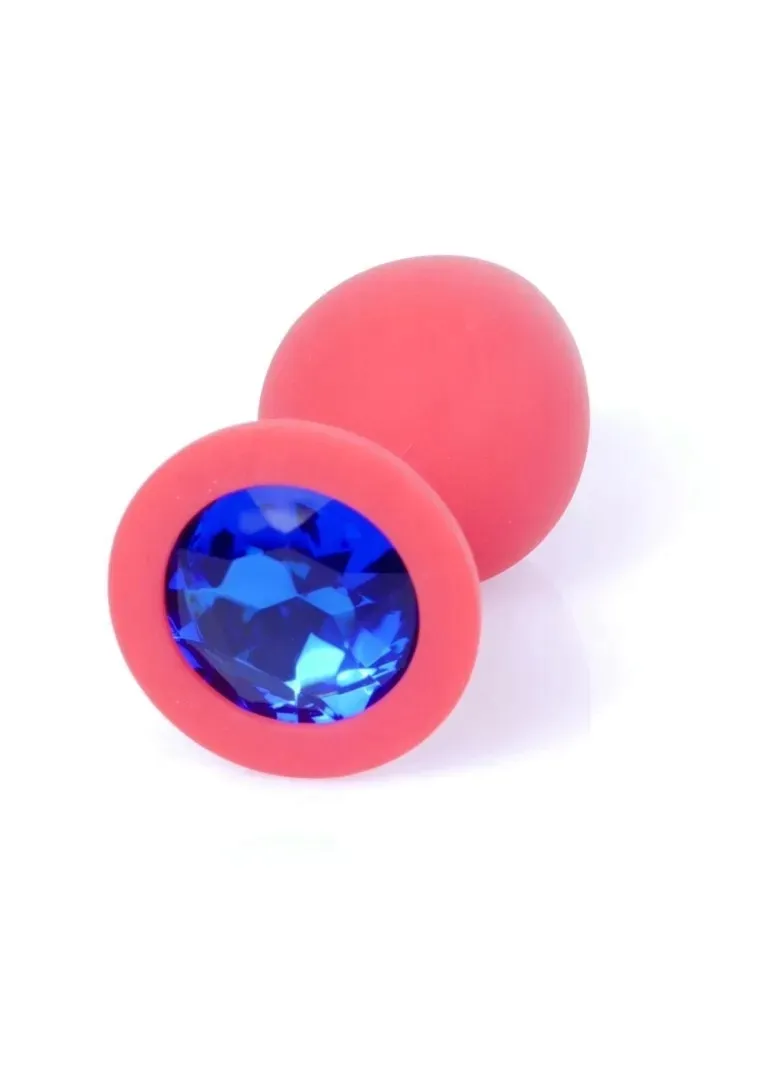 plug-jewellery-red-silicon-plug-medium-blue-diamond
