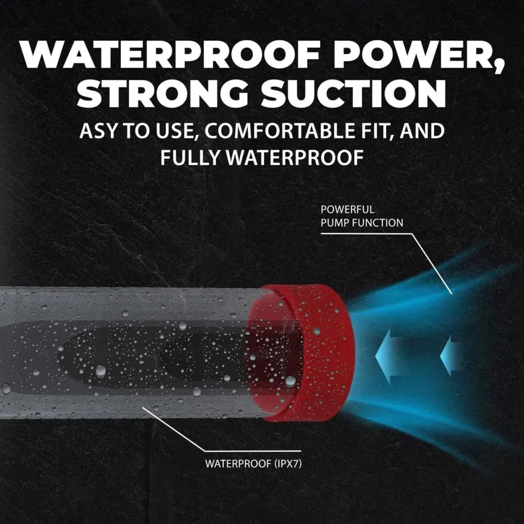 megalift-automatic-waterproof-penis-pump-metallic-red