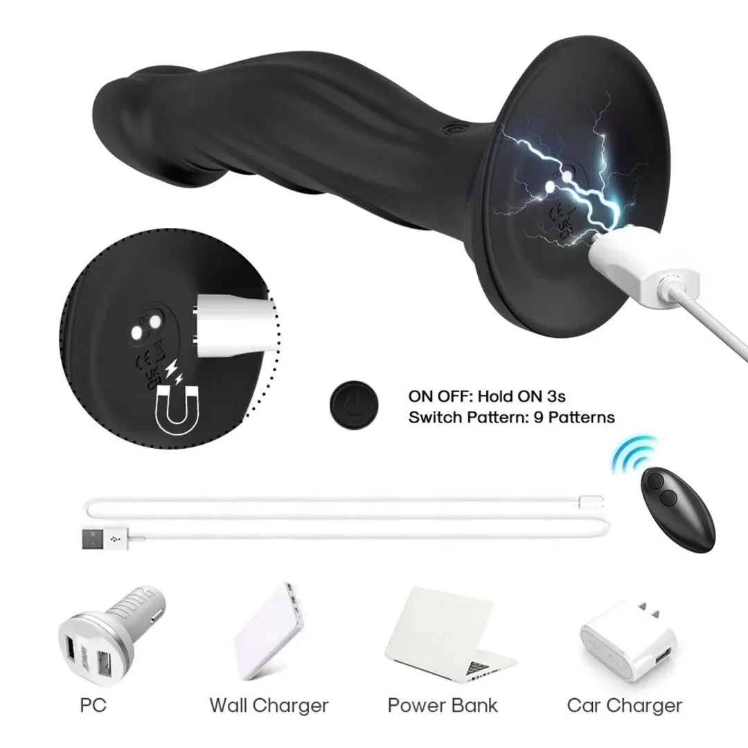 optimus-black-9-vibration-functions-remote-control