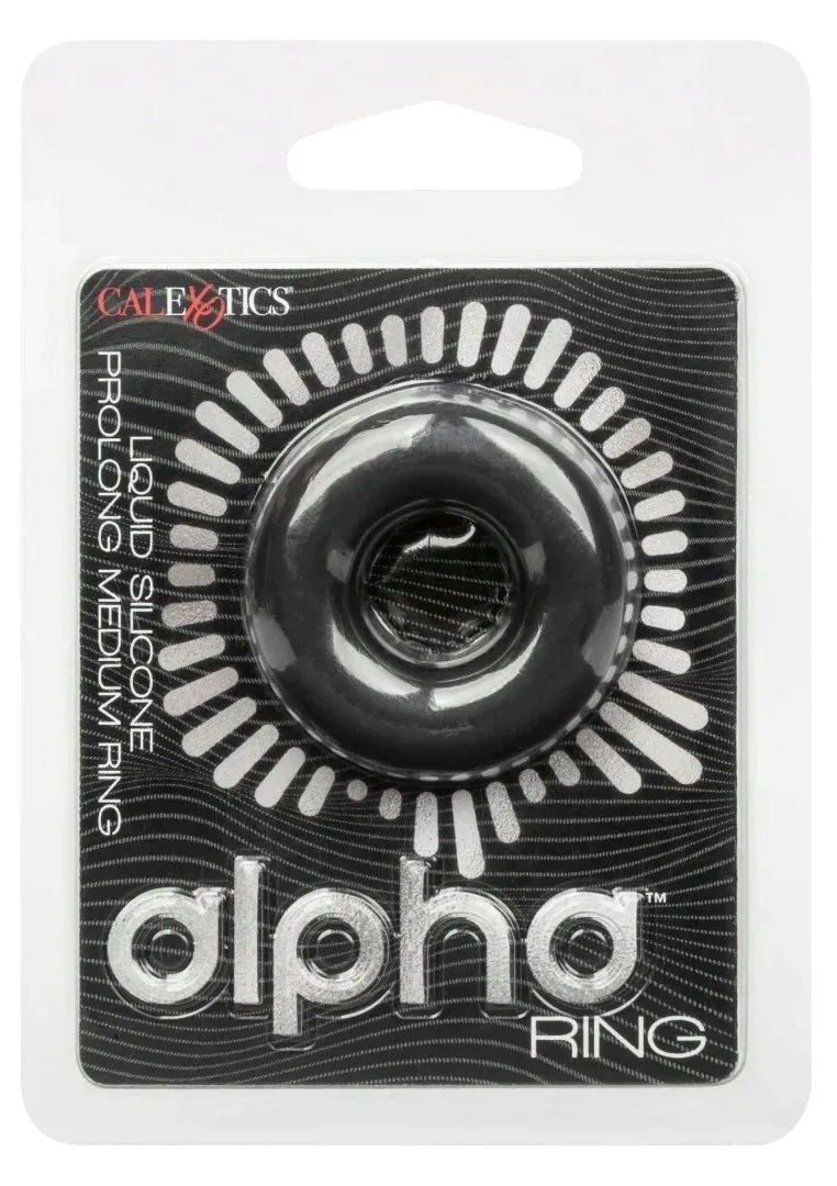 alpha-prolong-medium-ring-black
