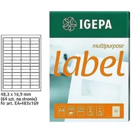 etykiety-a4-igepa-483-169mm-biale-100-igepa