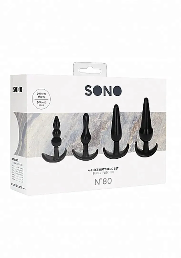 no-80-4-piece-butt-plug-set-black