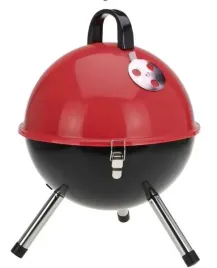 grill-ogrodowy-okragly-weglowy-czerwono-czarny-bbq-31-cm