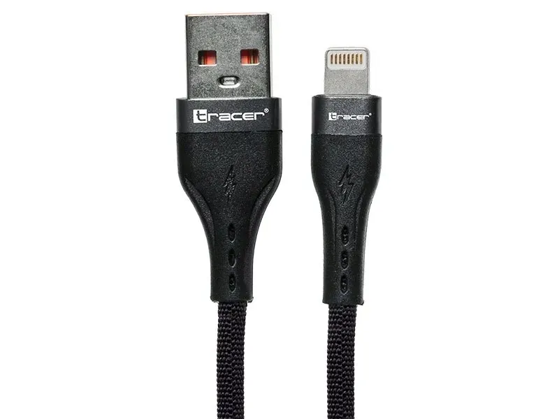 kabel-tracer-usb-a-lightning-1m-bk-tracer
