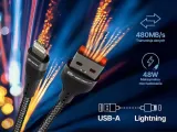 kabel-tracer-usb-a-lightning-1m-bk-tracer-stan-opakowania-oryginalne