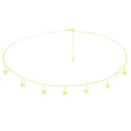 naszyjnik-srebrny-zlocony-choker-gwiazdki-srebro-925