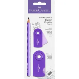 olowek-jumbo-sparkle-sleeve-temperowka-gumka-fiolet-blister-11675-faber-c