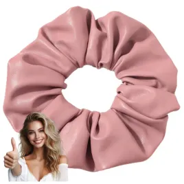 gumka-do-wlosow-rozowa-skorzana-duza-gruba-frotka-bezpieczna-i-wygodna