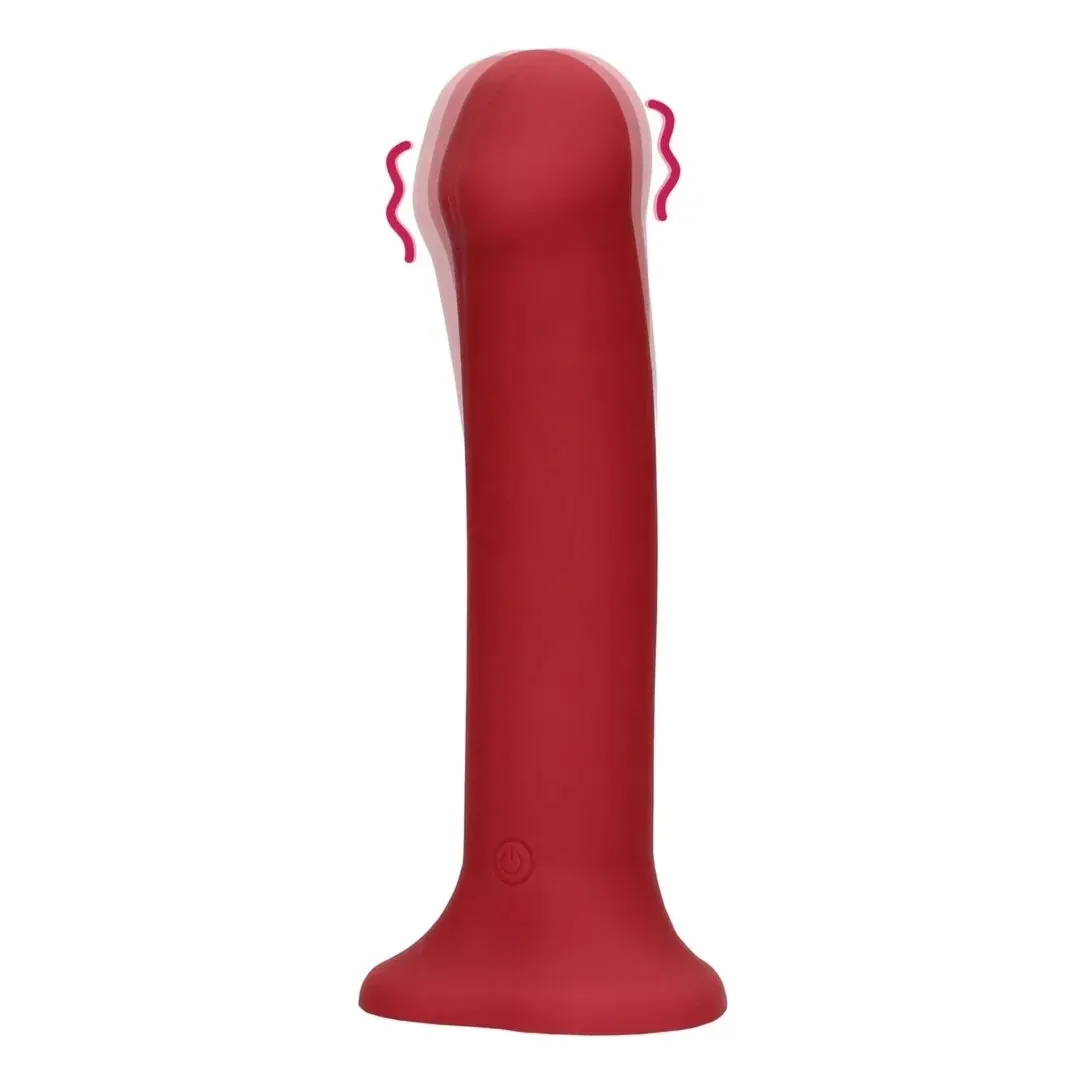 non-phallic-vibrating-dildo-large-raspberry-red