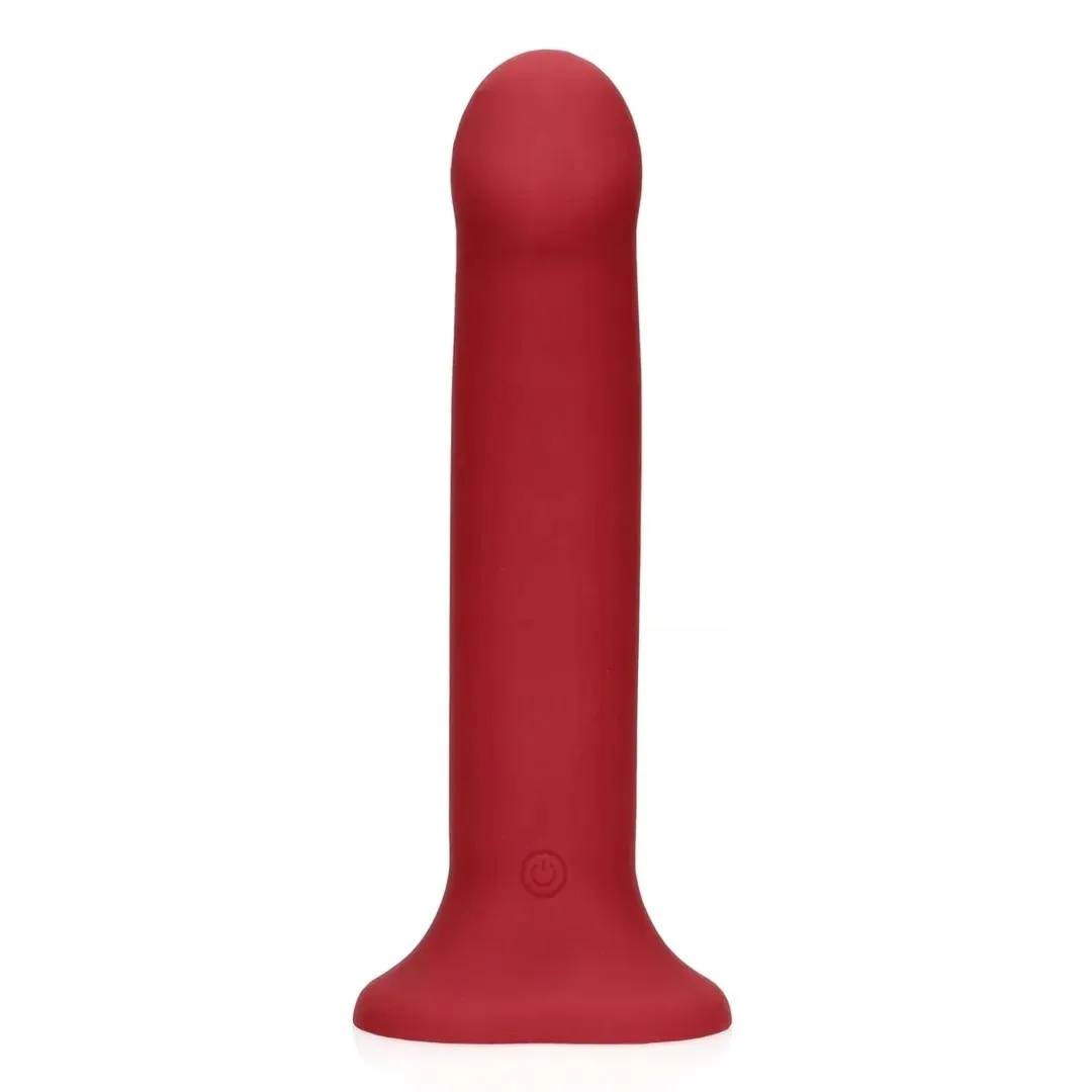 non-phallic-vibrating-dildo-large-raspberry-red