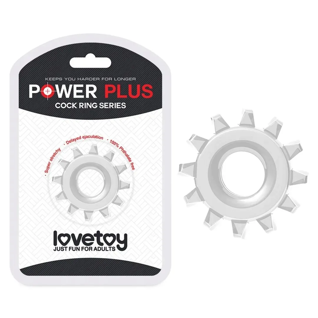 power-plus-cockring-clear