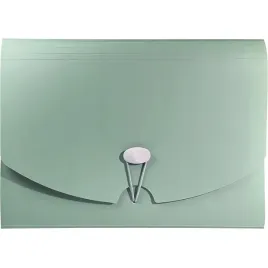 teczka-harmonijkowa-a4-pp-13-przegrodek-zielen-morandi-thm-a4-03-biurfol-bi