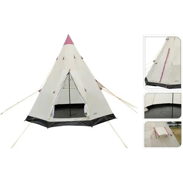 namiot-tipi-250x250x240cm-bezowy-redcliffs-redcliffs-dlugosc-16-cm