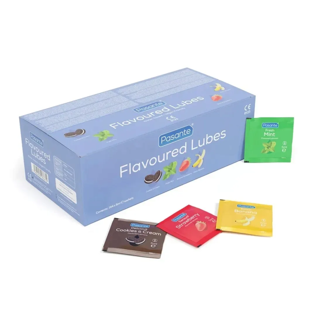 pasante-flavoured-lube-sachets-5ml-x-144pcs