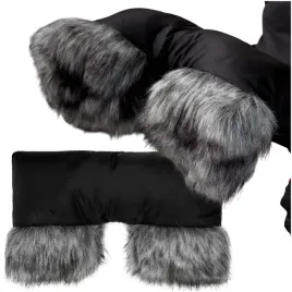 ciepla-mufka-uniwersalna-rekawica-ocieplana-z-liskiem-do-wozka-sanek-czarna