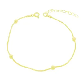 bransoletka-na-noge-srebro-zlocone-zmijka-kuleczki-4mm-srebro-925