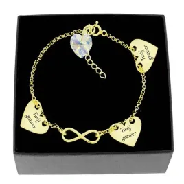 bransoletka-srebro-zlocone-trzy-serca-grawer-kr-swarovski-srebro-925
