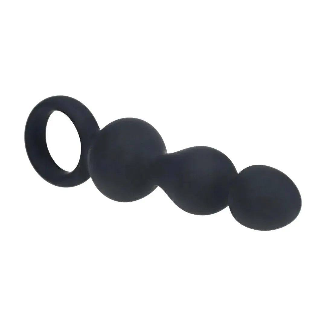 beaded-silicone-anal-probe-with-loop-black