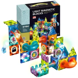 klocki-magnetyczne-magnetic-tiles-konstrukcyjne-tor-kulkowy-swiecacy-panele