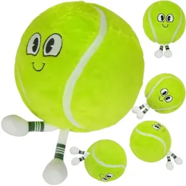 pilka-emoji-23cm-z-nozkami-pilka-tenisowa-zielona-xqmax