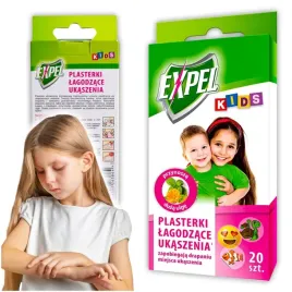 expel-kids-plasterki-lagodzace-ukaszenia-20szt-expel