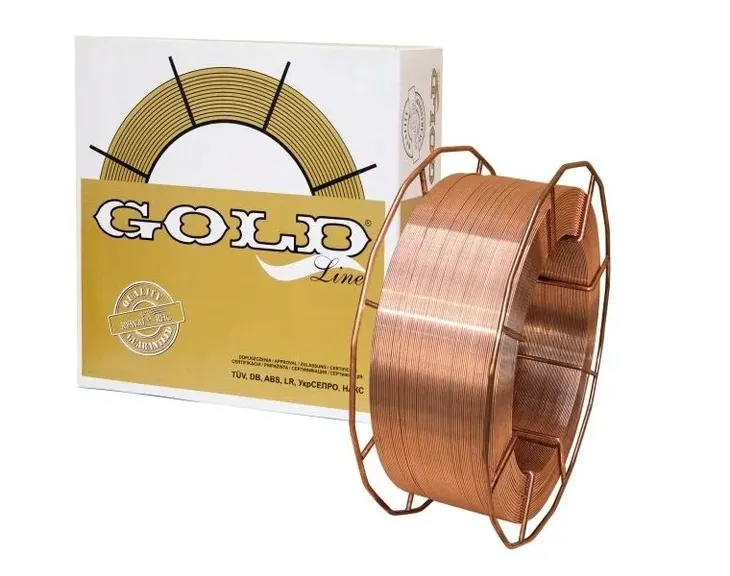 Drut spawalniczy SG2 G3Si1 0,8 mm 15kg MIG MAG GOLD DRG.08