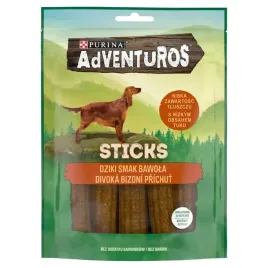 purini-adventuros-sticks-karma-dla-psow-dziki-smak-bawola-120g-adventuros