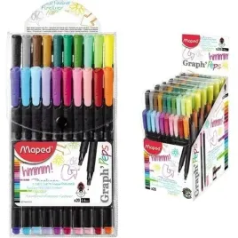 cienkopisy-maped-graph-peps-04mm-20-kolorow-maped