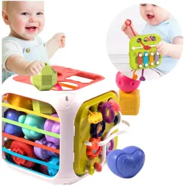 sensoryczna-edukacyjna-kostka-tablica-manipulacyjna-aktywnosci-niemowlat