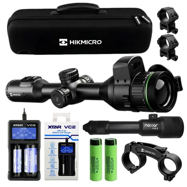 Luneta noktowizyjna HIKMICRO Alpex 4K A50EL LRF + IR NOXAR DIR PRO V2 4w1