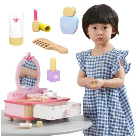 zestaw-pieknosci-kosmetyczka-salon-akcesoria-toaletka-drewniana-lusterko