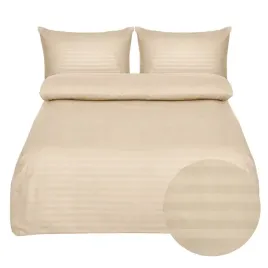 komplet-poscieli-paski-bezowy-poszwa-200x220cm-poszewki-2szt-70x80cm
