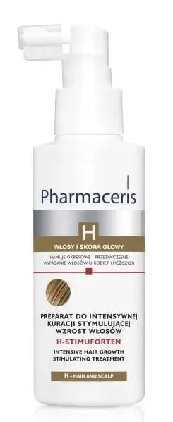 PHARMACERIS H-STIMUFORTEN Preparat Hamuje Wypadanie Włosów - 125 ml