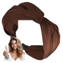 opaska-do-wlosow-szeroka-z-suplem-brazowa-satynowa-z-polyskiem-elegancka