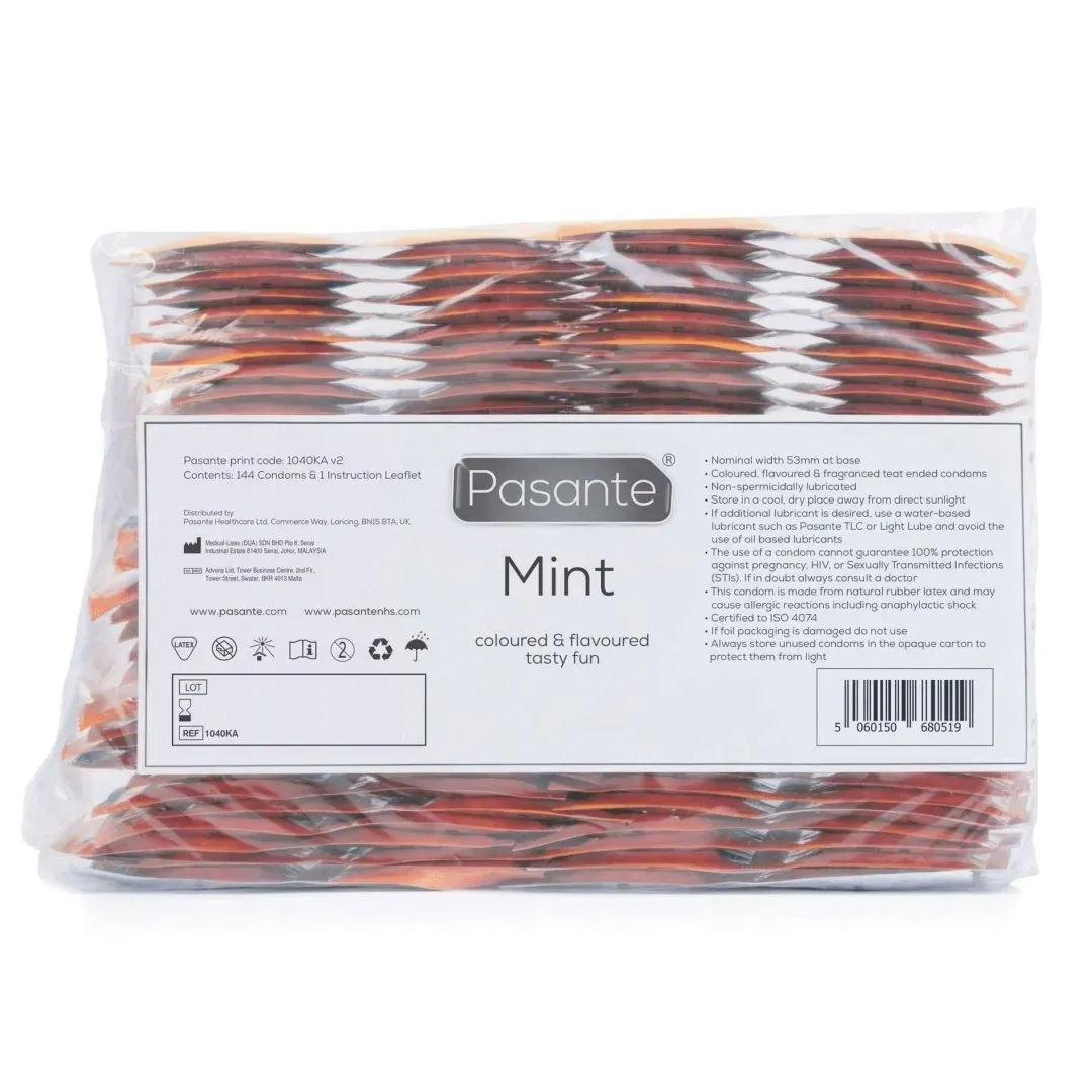 pasante-mint-tingle-condoms-bulk-packs-144-psc