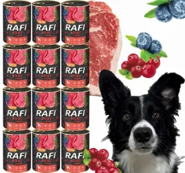 karma-mokra-dla-psow-rafi-z-wolowina-borowka-i-zurawina-400g-12-szt-raf