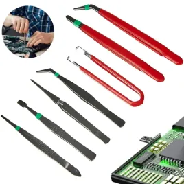 zestaw-peset-or-7-sztuk-pincet-lutowniczych-metalowych-precyzyjne-nierdzewne