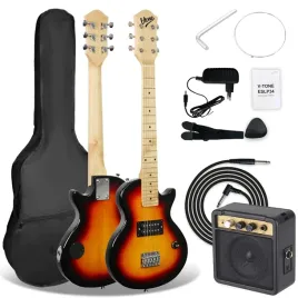 gitara-elektryczna-les-paul-1-2-dla-dzieci-wzmaniacz-gitarowy-pasek-kostka