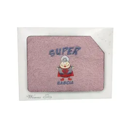 recznik-z-haftem-super-babcia-70x140cm-rozowy