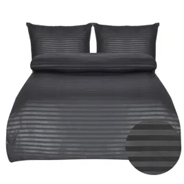 komplet-poscieli-paski-czarny-poszwa-200x220cm-poszewki-70x80cm