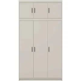 szafa-trzydrzwiowa-z-nadstawka-bez-laminat-polki-drazek-133-cm-lena-3d