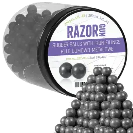kule-gumowo-metalowe-razorgun-or-kal-43-or-200-szt