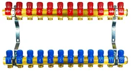 rozdzielacz-mosiezny-z-zaworami-do-wody-ogrzewania-grzejnikow-12-obwodow