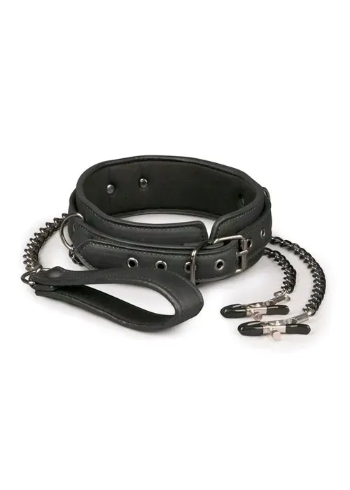 wiazania-leather-collar-with-nipple-chains