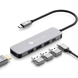 hub-5w1-adapter-usb-c-novoo-r5-pd-3-porty-usb-3-0-usb-c-100-w-4k-uhd-hdmi